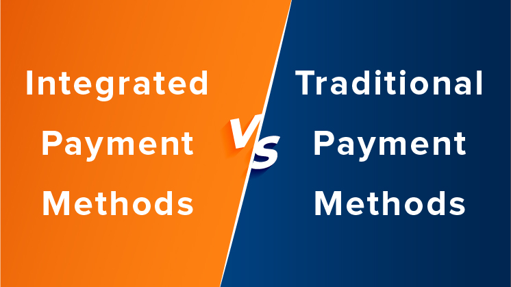 Integrated and conventional payment methods
